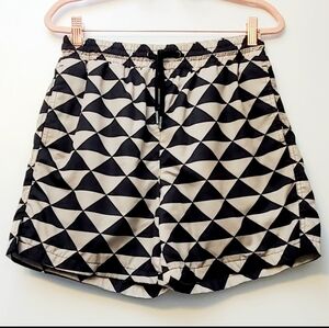 Maison Article Geometric Hybrid Shorts Mesh Lined Size Small